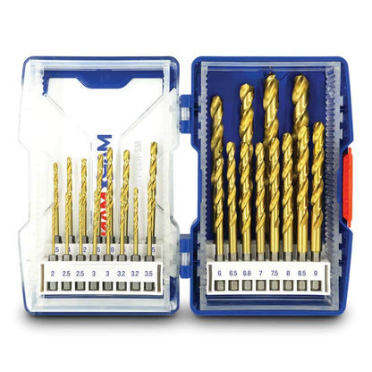 MARXMAN 2-13mm 1 4-Hex HSSTIN Q C Drill Bit Set - 27 Piece MHSSHX27PC