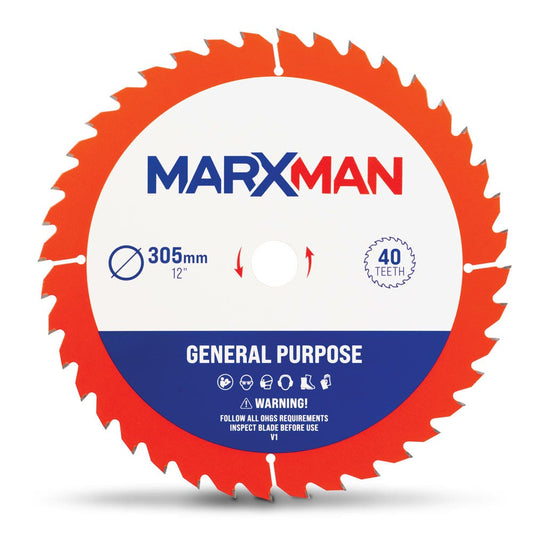 MARXMAN 305mm 40T TCT Wood G Purpose Circular Saw Blade MMCSS30540