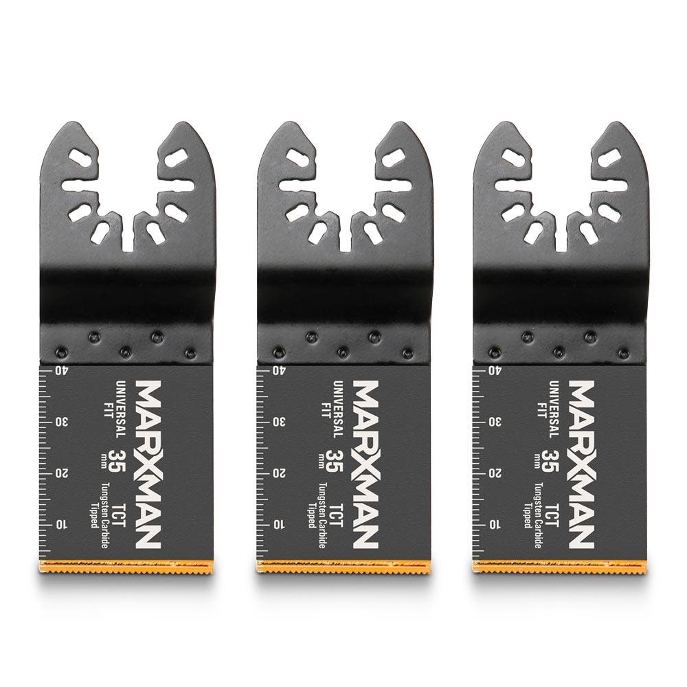 MARXMAN 35x88mm TCT Multi-Tool Blade Set - 3 Piece MOMTTCT3PC