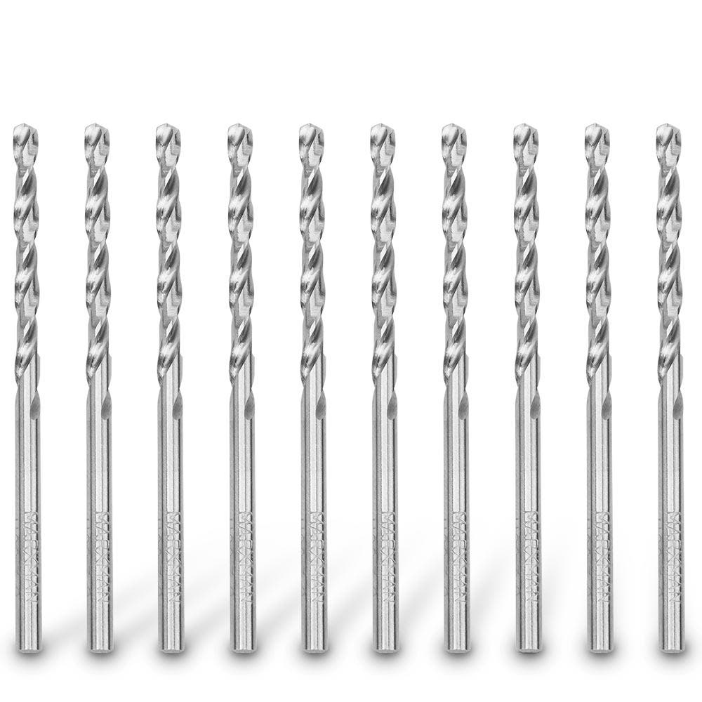 MARXMAN 3.2x65mm HSS Metal Jobber Drill Bit - 10 Piece MHSS32MM10PC