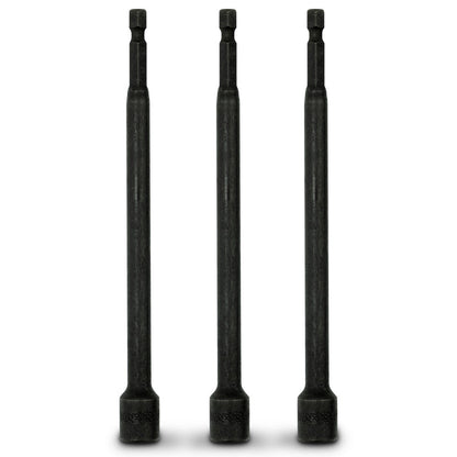 MARXMAN 3 8x150mm Magnetic Power Impact Nutsetter Bit - 3 Piece MN381503PC