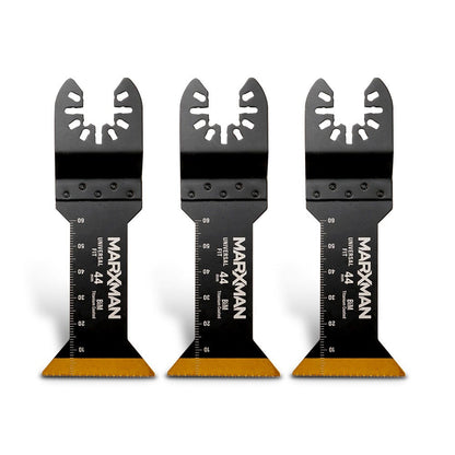 MARXMAN 44x115m Bi-Metal Multi-Tool Plunge Blade Set - 3 Piece MOMTBIM443PC