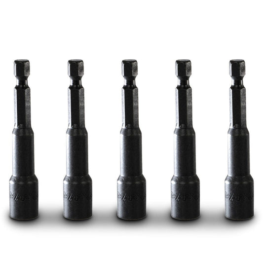 MARXMAN 5 16x65mm Magnetic Power Impact Nutsetter Bit - 5 Piece MN516655PC
