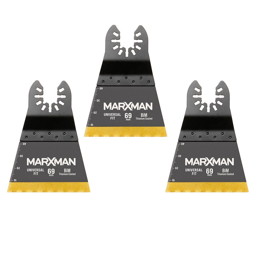 MARXMAN 69x90m Bi-Metal Multi-Tool Plunge Blade Set - 3 Piece MOMTBIM693PC