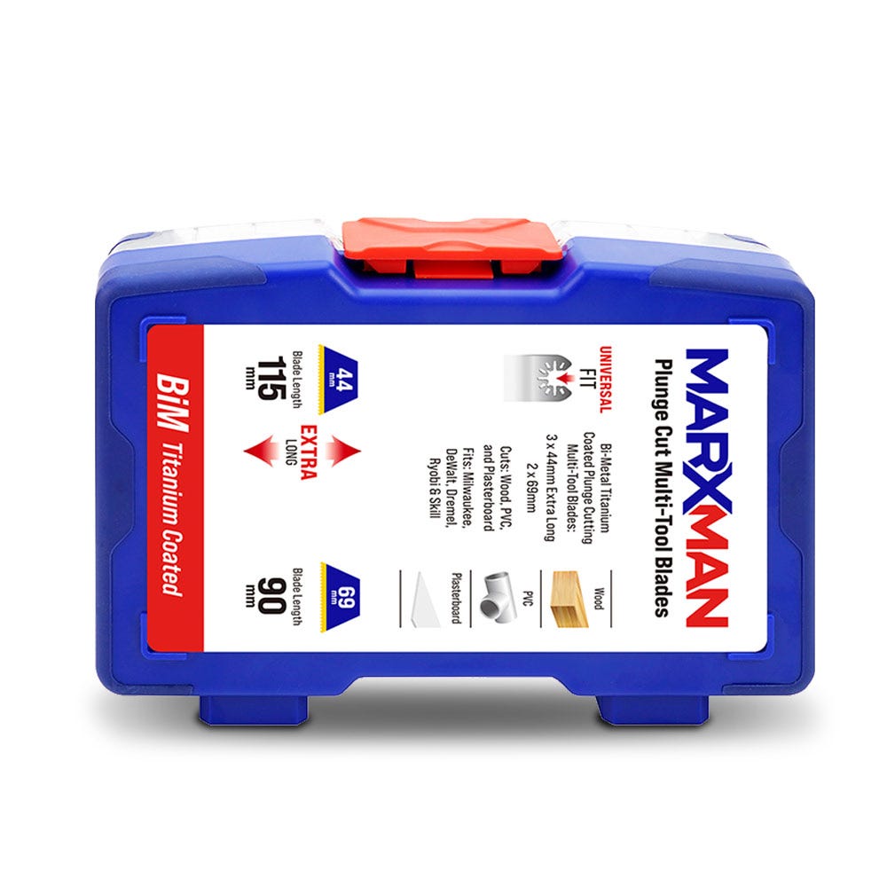MARXMAN Bi-Metal Multi-Tool Blade Set - 5 Piece MOMTSET5PC