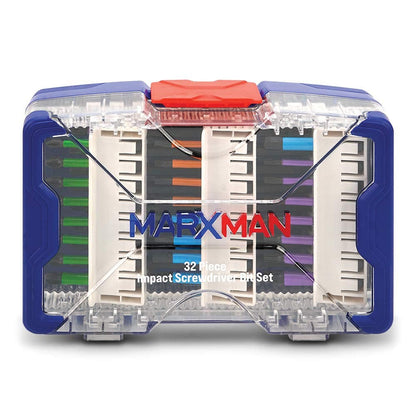 MARXMAN Impact Screwdriver Bit Set - 32 Piece MSDBS32PC
