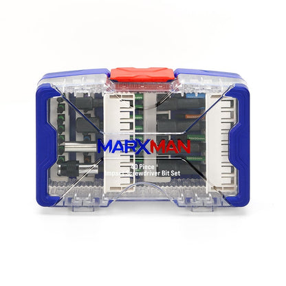 MARXMAN Impact Screwdriver Bit Set - 40 Piece MSDBS40PC