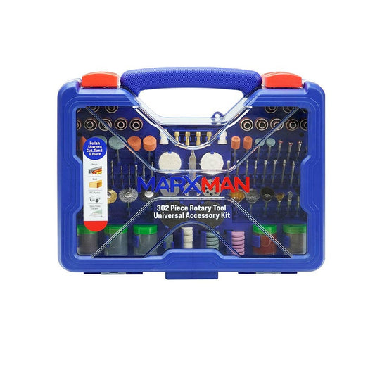 MARXMAN Rotary Tool Universal Accessory Kit - 302 Piece MXRTPK302PA