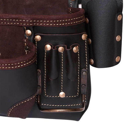 MASTERCRAFT 12 Pocket Leather Tool Apron MC0004