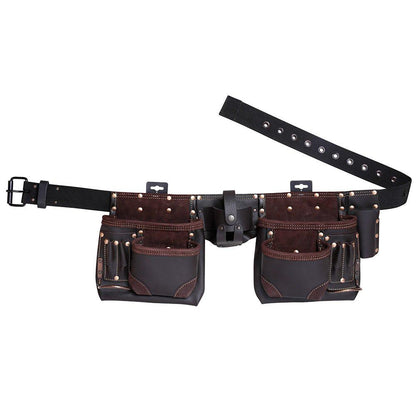 MASTERCRAFT 12 Pocket Leather Tool Apron MC0004