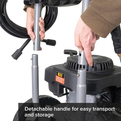 MASTERCRAFT 3000Psi 5.5HP Petrol Pressure Washer SPW3000V