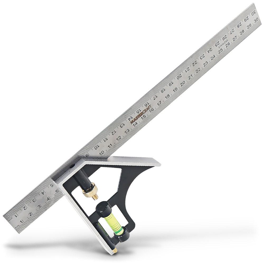 MASTERCRAFT 300mm Combination Square MSC300
