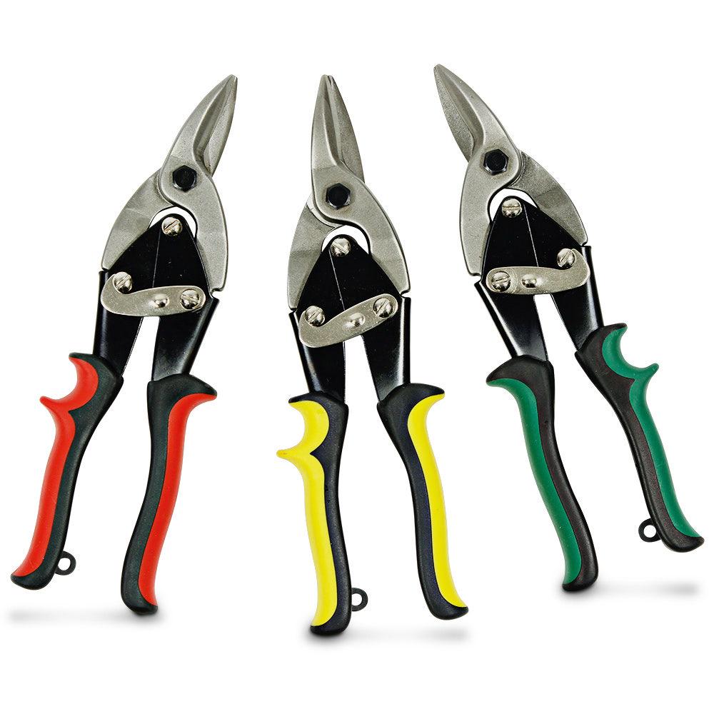 MASTERCRAFT 3 Pack Aviation Tinsnip Set MAS003