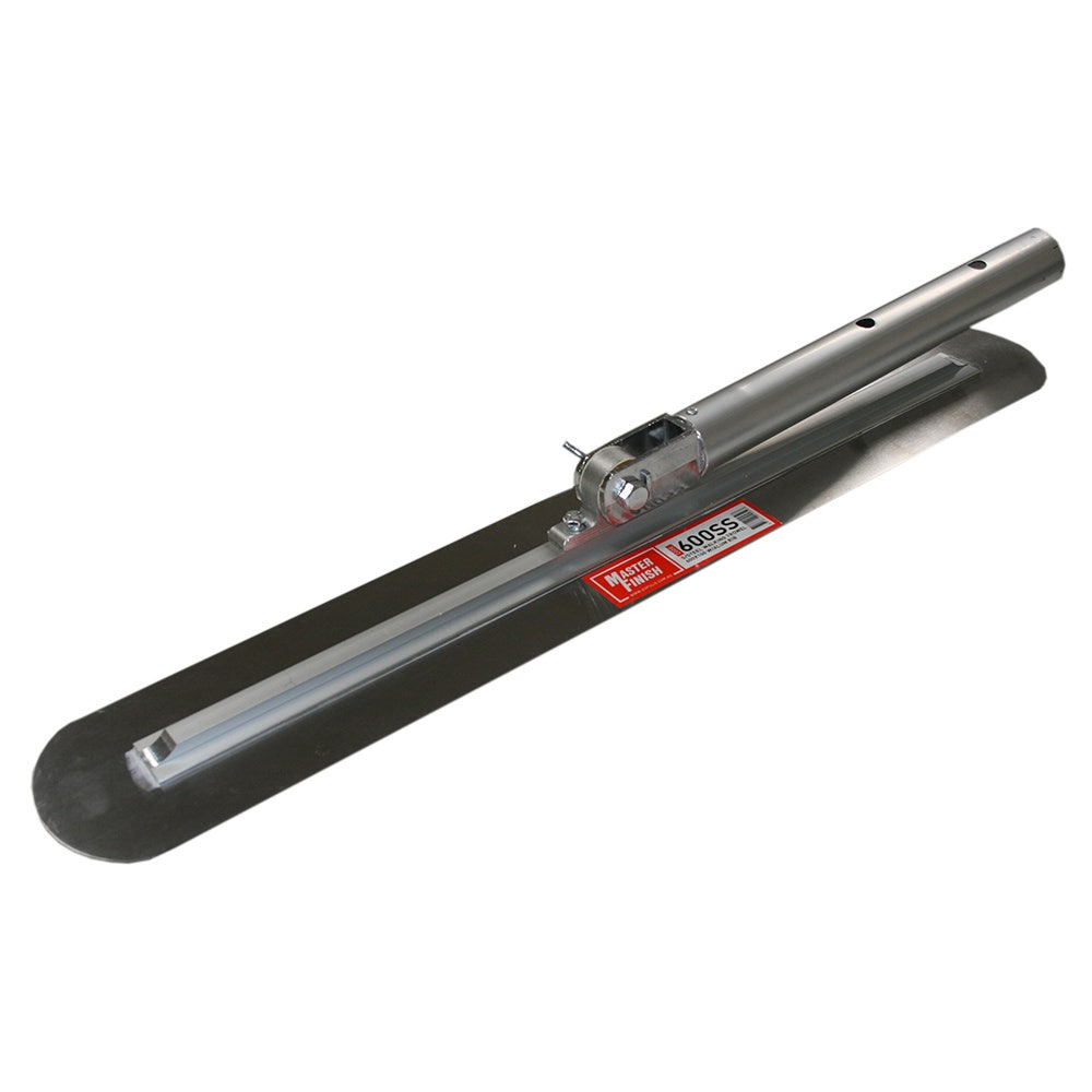 MASTERFINISH 600mm Walking Trowel Stainless Steel 600SS