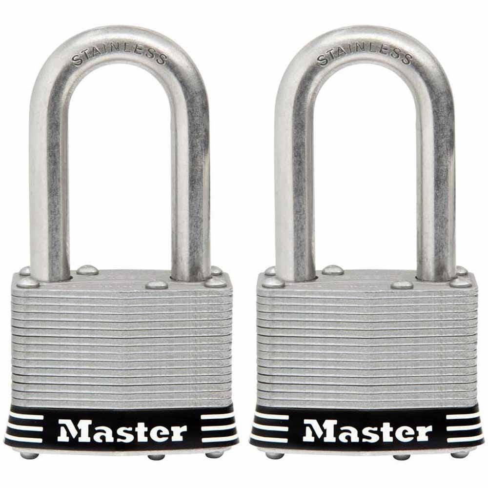 MASTER LOCK 44mm Laminated Stainless Steel Padlock - 1 Pack 1SSTLFAU