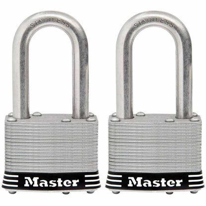 MASTER LOCK 44mm Laminated Stainless Steel Padlock - 1 Pack 1SSTLFAU