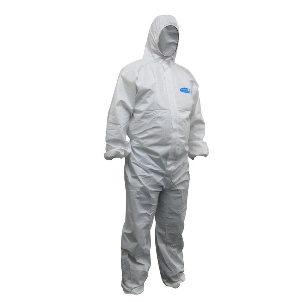 MAXISAFE White Laminated Coverall COT619-M