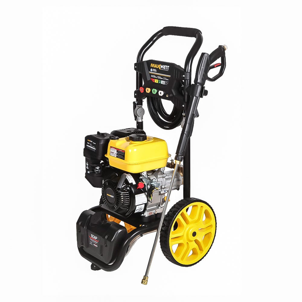 MAXWATT 3200PSI Petrol Pressure Washer MXPW3200