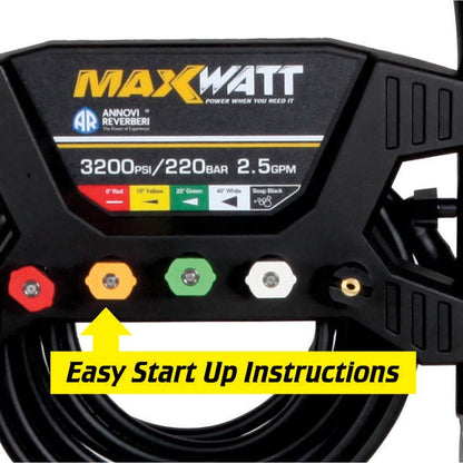 MAXWATT 3200PSI Petrol Pressure Washer MXPW3200