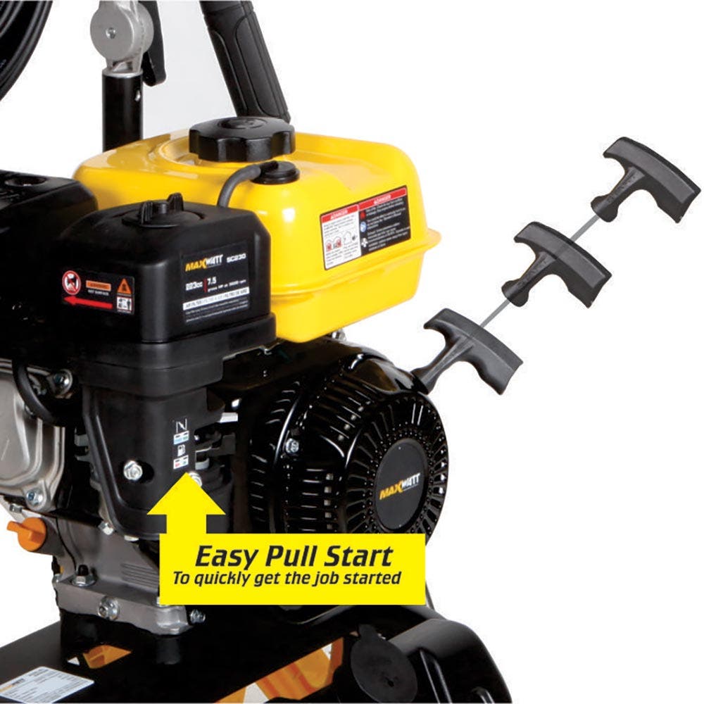 MAXWATT 3200PSI Petrol Pressure Washer MXPW3200
