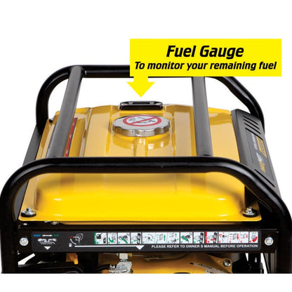 MAXWATT 3.5kVA Open Frame Recoil Start Generator MX3000R