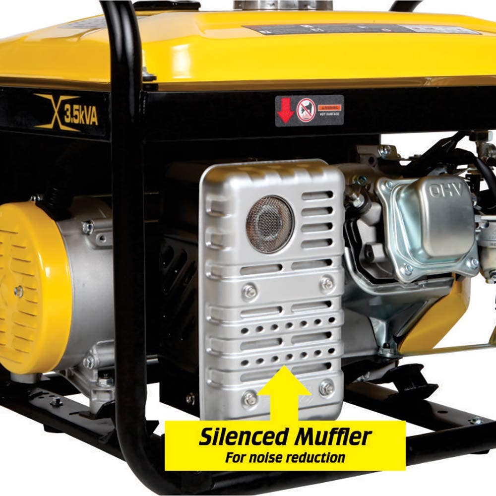 MAXWATT 3.5kVA Open Frame Recoil Start Generator MX3000R