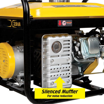 MAXWATT 3.5kVA Open Frame Recoil Start Generator MX3000R