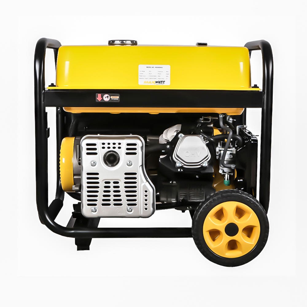 MAXWATT 7500W Open Frame Generator with Electric Start and 2 Wire Auto Start MX9000AS