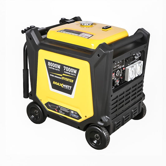 MAXWATT 8000W Electric Remote Start w 2 Wire Auto Start Inverter Generator MX8000IS
