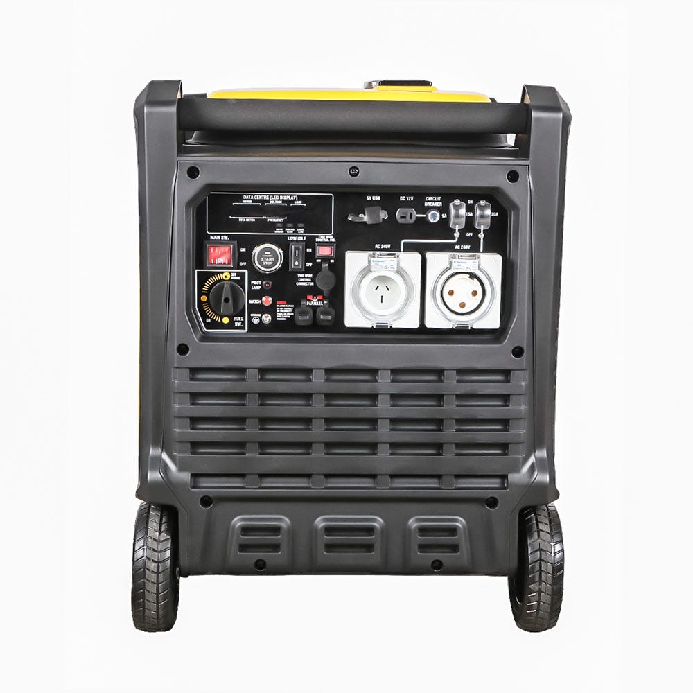 MAXWATT 8000W Electric Remote Start w 2 Wire Auto Start Inverter Generator MX8000IS