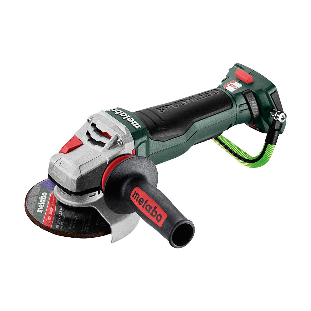 METABO 18V 125mm Safety Angle Grinder Skin WPBA 18 LTX BL 15-125 Quick DS 601734840
