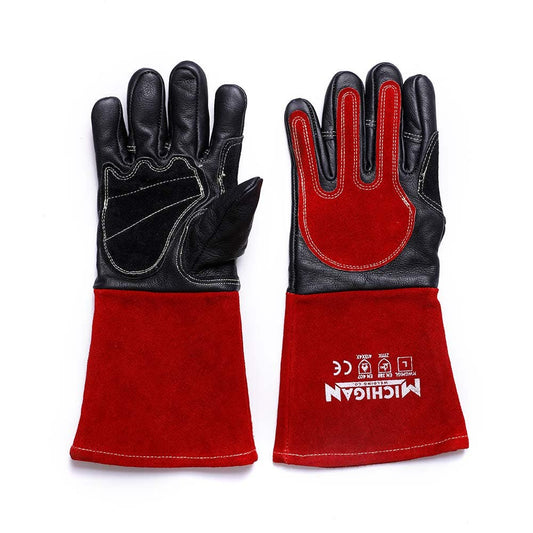 MICHIGAN Leather Mig Welding Gloves MWGMIG