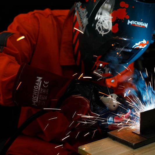 MICHIGAN Leather Mig Welding Gloves MWGMIG