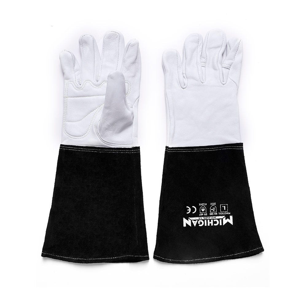 MICHIGAN Leather Tig Welding Gloves MWGTIG