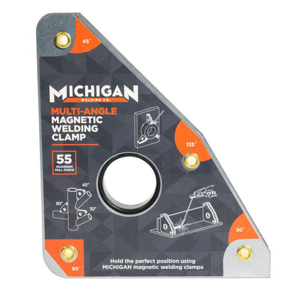 MICHIGAN Multi-Angle 55kgf Magnetic Welding Clamp MMAGMUL551