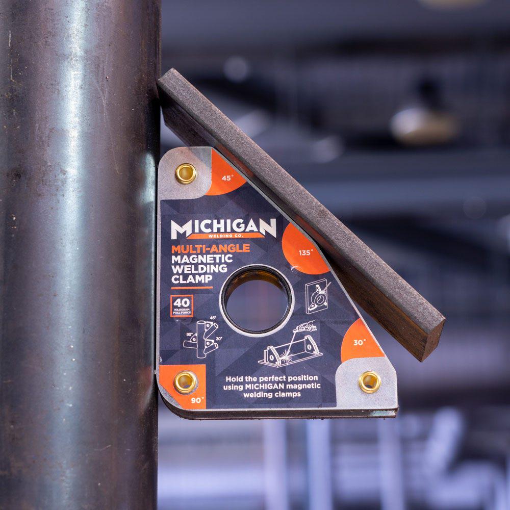 MICHIGAN Multi-Angle 40kgf Magnetic Welding Clamp MMAGMUL401