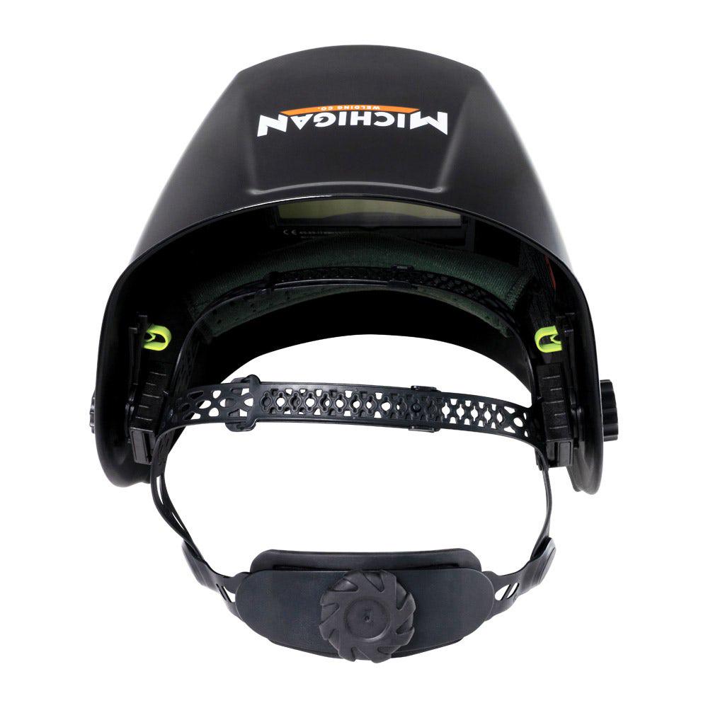 MICHIGAN Pro XL View Variable Shade Auto Darkening Welding Helmet - Black MIC1000VS3