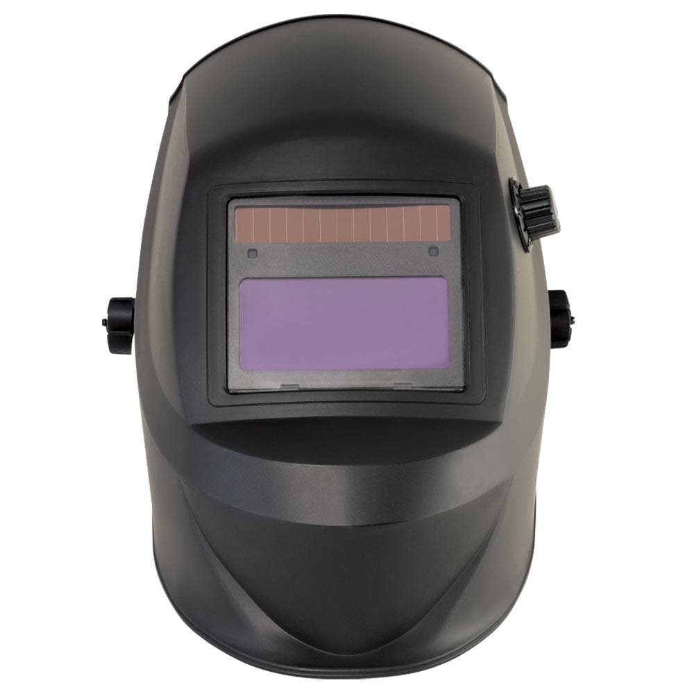 MICHIGAN True View Variable Shade Auto Darkening Black Welding Helmet - Black MICADH380