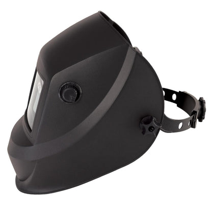 MICHIGAN True View Variable Shade Auto Darkening Black Welding Helmet - Black MICADH380