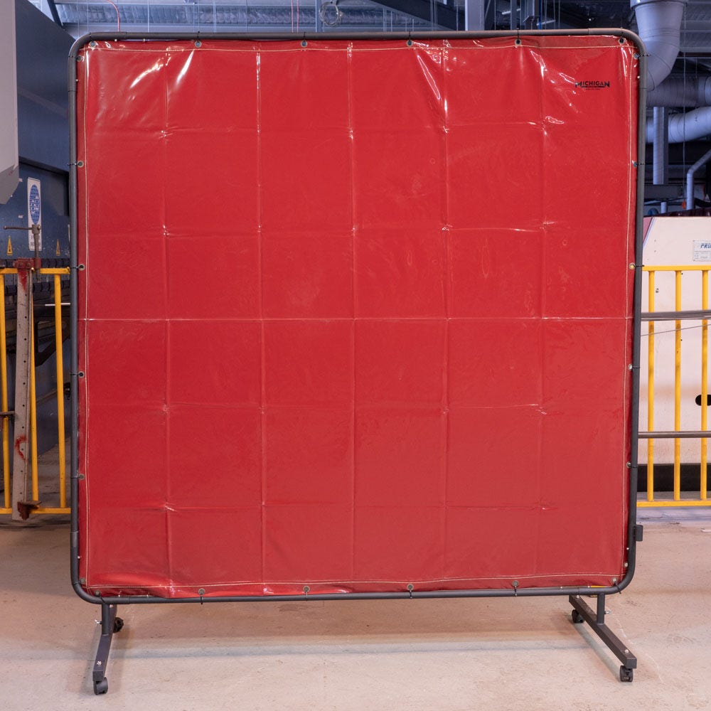 MICHIGAN Welding Curtain and Frame Kit MCRTKIT18