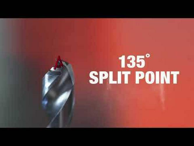 MILWAUKEE 10.5 x 133mm HSS-Cobalt Metal Jobber Drill Bit - RED HELIX 48892524