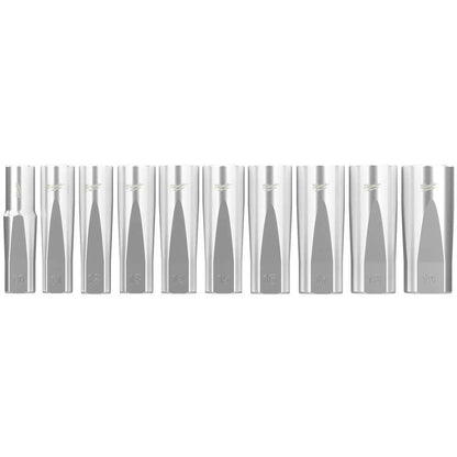 MILWAUKEE 10 Piece 3/8 Inch Drive Deep Metric Socket Set with Storage Rail 48229505