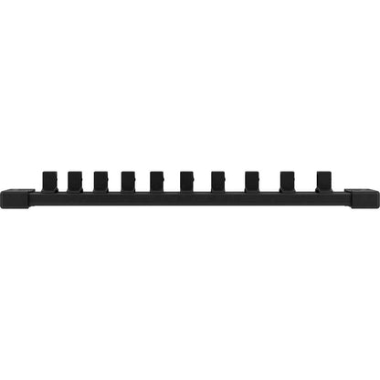 MILWAUKEE 10 Piece 3/8 Inch Drive Deep Metric Socket Set with Storage Rail 48229505