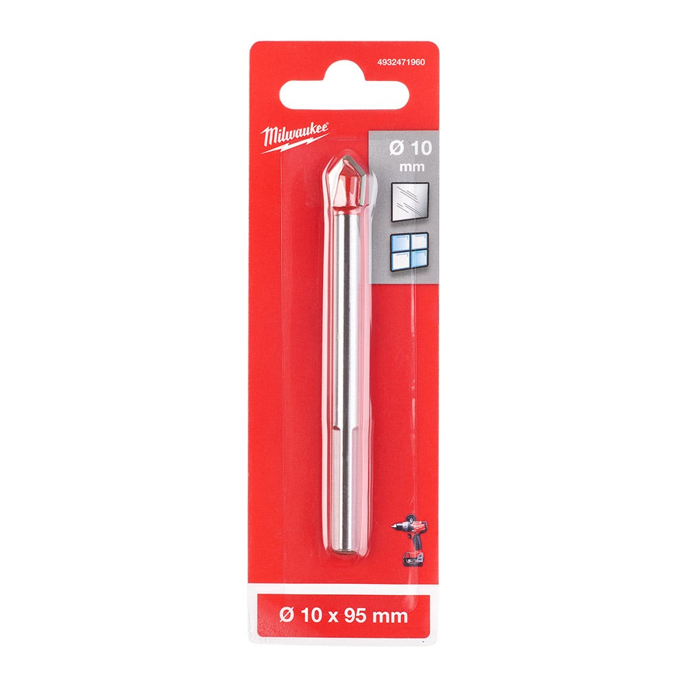 MILWAUKEE 10mm Glass and Tile Bit 4932471960