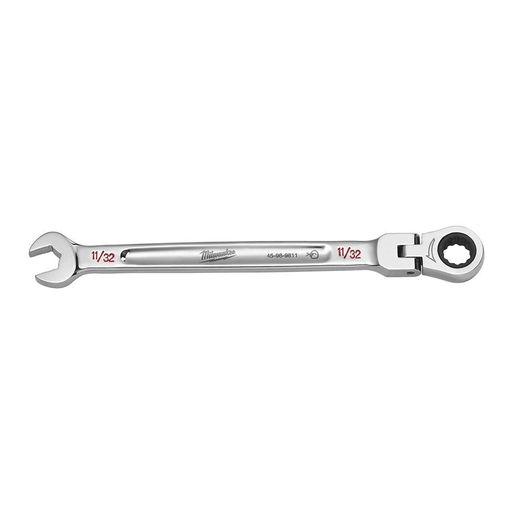 MILWAUKEE 11 32 AF R OE Flex Head Ratcheting Spanner 45969811