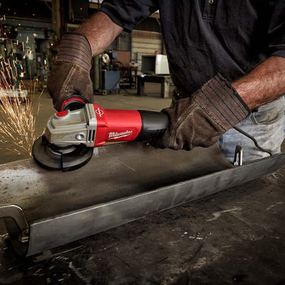 MILWAUKEE 1250W 125mm Rapid Stop Angle Grinder AGV13-125XSPDEB
