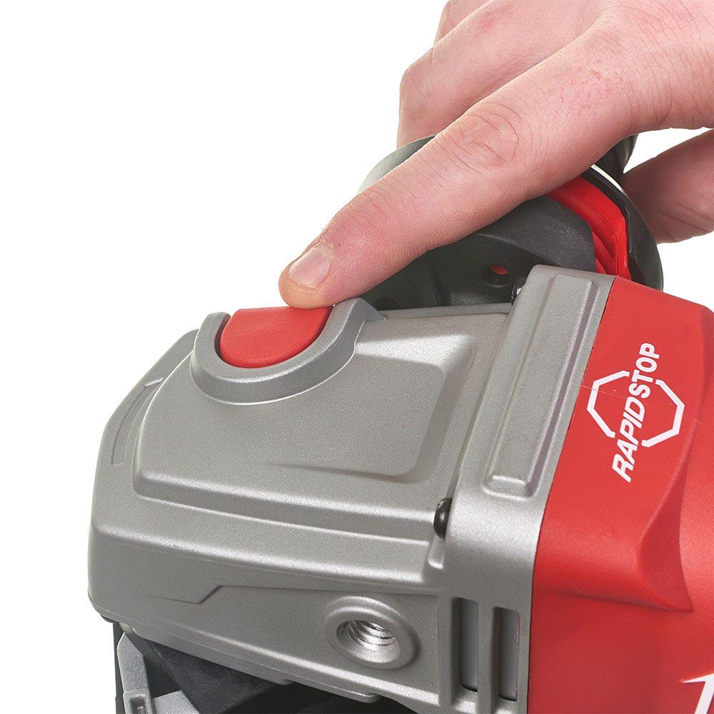 MILWAUKEE 1250W 125mm Rapid Stop Angle Grinder AGV13-125XSPDEB
