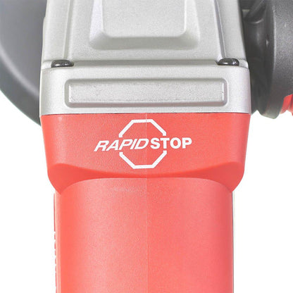MILWAUKEE 1250W 125mm Rapid Stop Angle Grinder AGV13-125XSPDEB