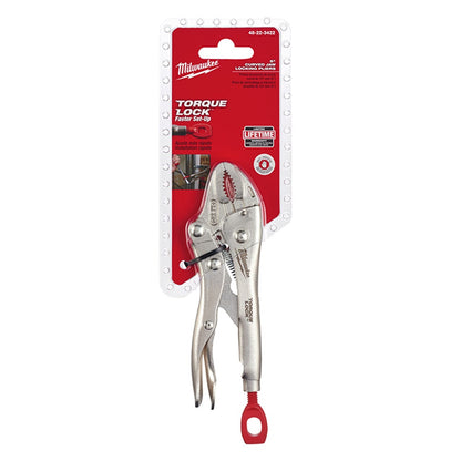 MILWAUKEE 127MM (5 ) TORQUE LOCK CURVED JAW LOCKING PLIERS 48223422