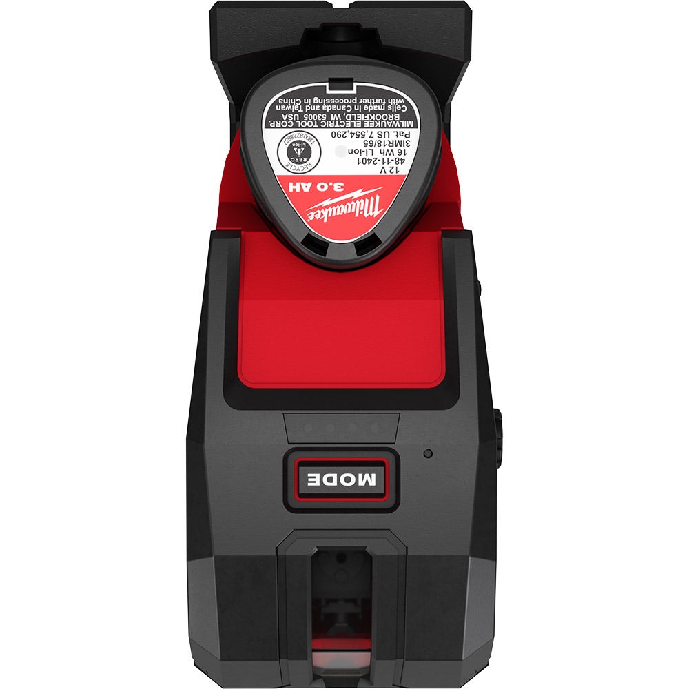MILWAUKEE 12V Cross + 4 Points Level Laser Skin M12C4PLA0C